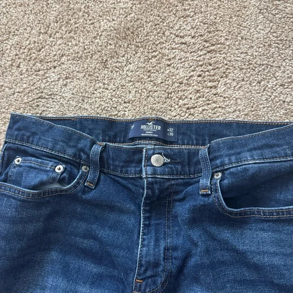 Hollister Blue Skinny Jeans Classic Style - Picture 3 of 6
